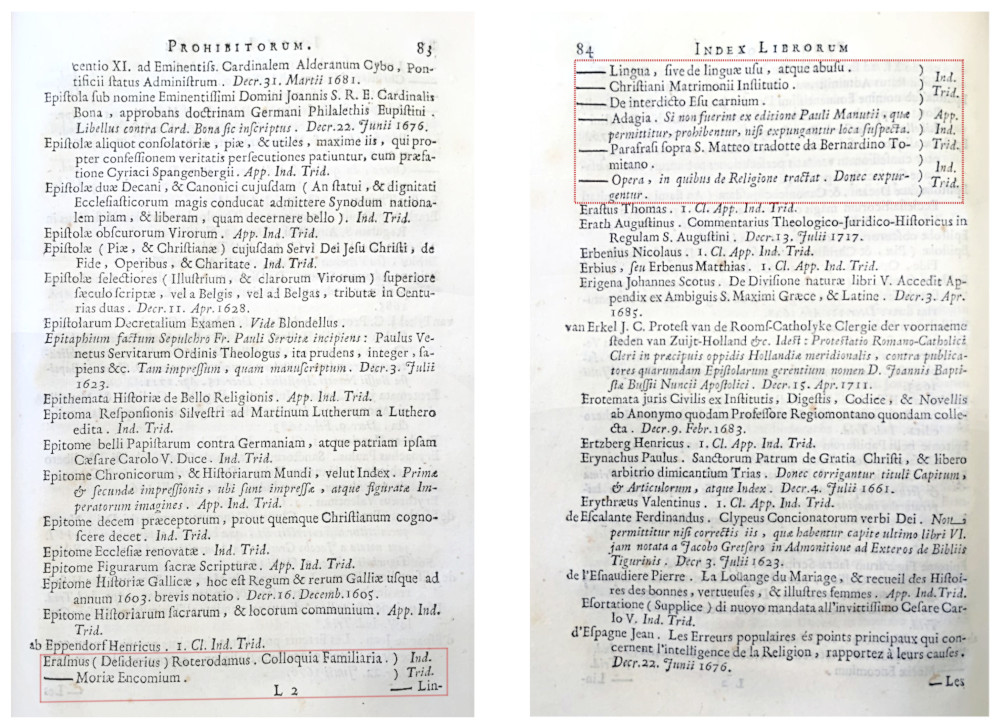 Index Librorum Prohibitorum, p. 83-84